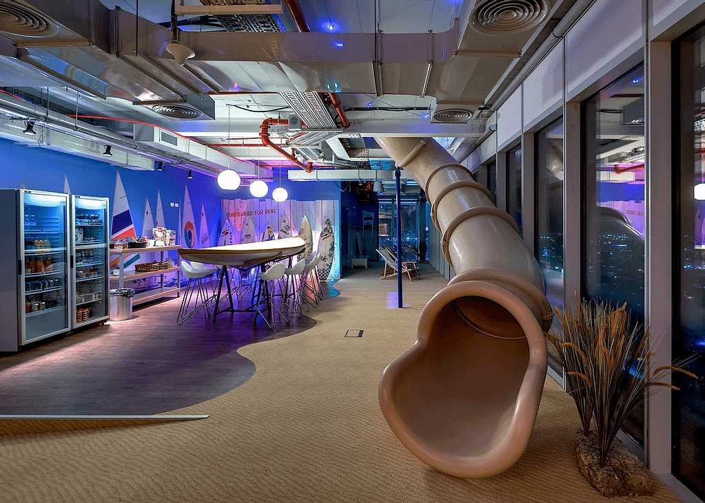 Google HQ slide filmmaking blog